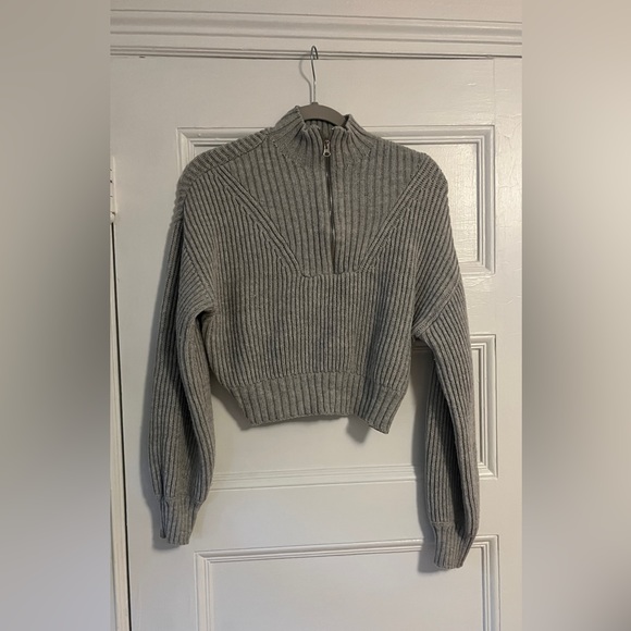 Half Zip Up Sweater - Picture 1 of 3
